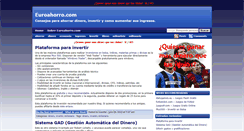 Desktop Screenshot of euroahorro.com